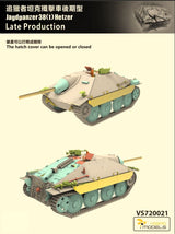 Vespid Models 1/72 Jagdpanzer 38(t) Hetzer (Late Production)
