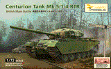 Vespid Models 1/72 Centurion Tank MK.5/1-4.RTR, Deluxe Edition