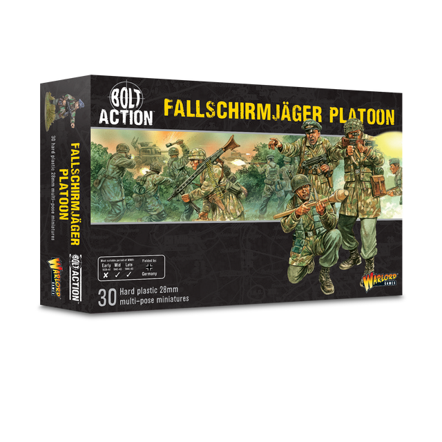 Warlord Games Bolt Action - German Fallschirmjager Platoon CHECK Kits warlord games Ltd