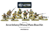 Warlord Games Bolt Action 1/56 Scale - Soviet Infantry (Winter) Scale Model warlord games Ltd