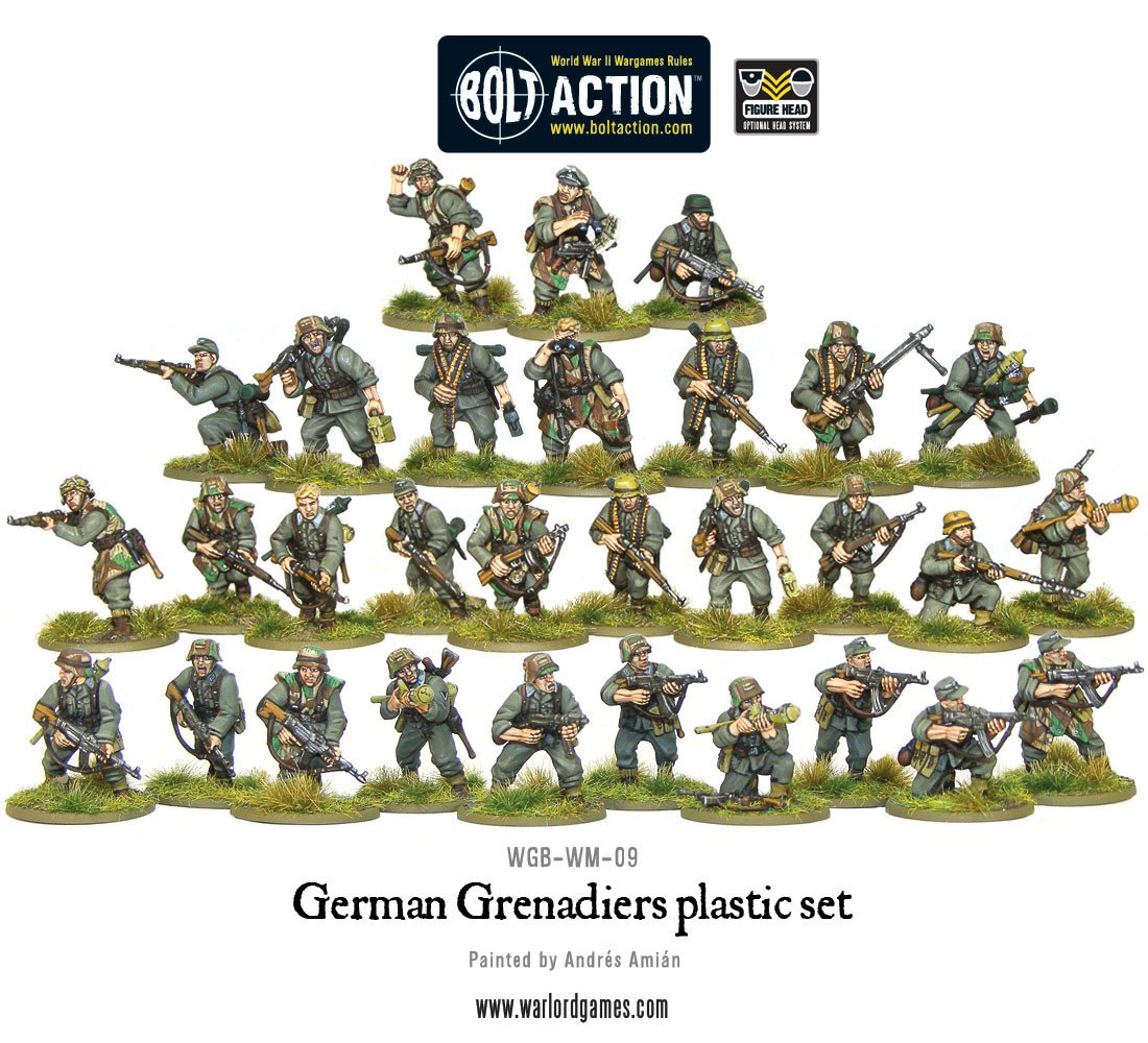Warlord Games Bolt Action - German Grenadiers CHECK Kits warlord games Ltd