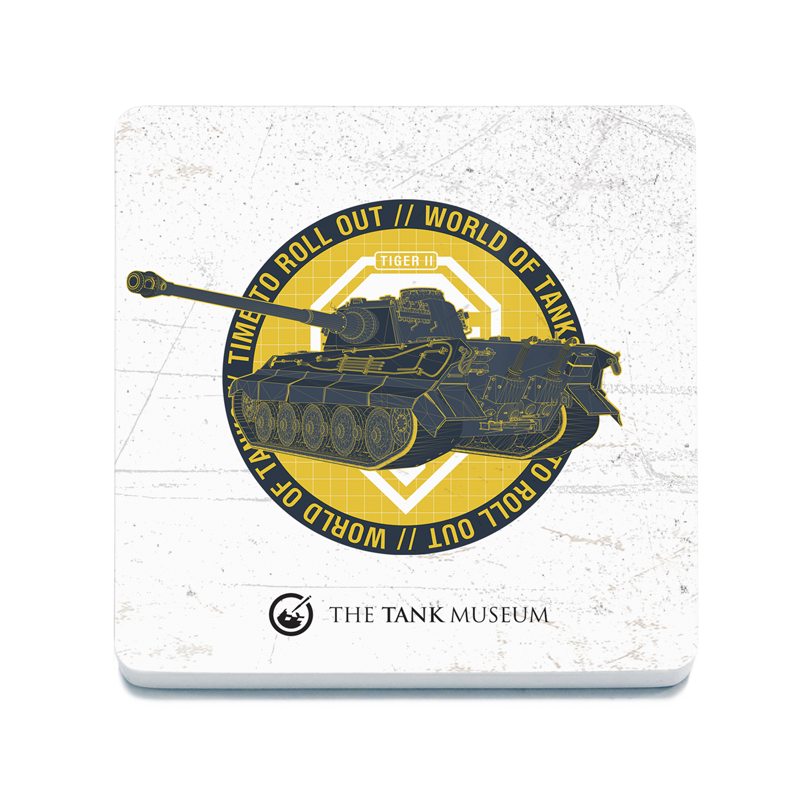 World of Tanks Roll Out Tiger II Coaster Coaster [variant_option4]