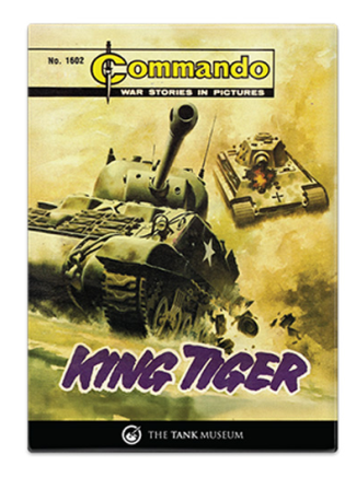 Commando Magnet King Tiger (Description) Fridge Magnet [variant_option4]