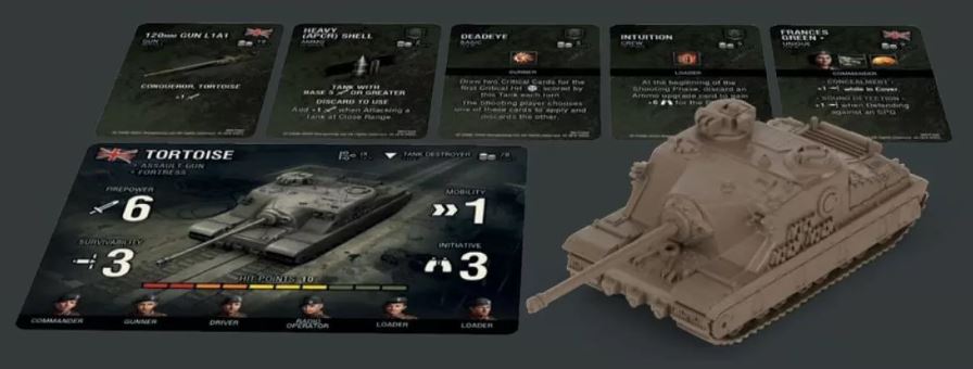 World of Tanks Miniatures Game Expansion Sets Pre-Built Model Tortoise [variant_option4]