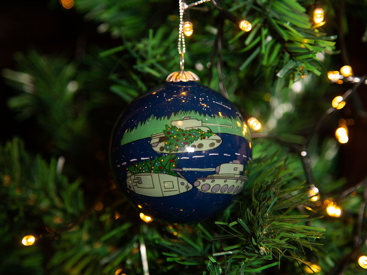 Tank Museum 2023 Christmas Baubles - Set of 4
