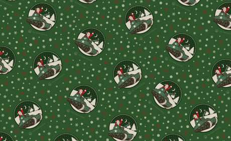 Christmas Tank Museum Wrapping Paper - Two sheet pack Wrapping Paper Where The Trade Buys 2026 Santa in Sherman