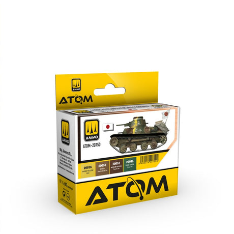 Atom, Early WW2 Japanese Army Colours Set Model Paint [variant_option4]
