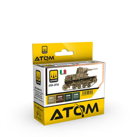 Atom, WW2 Regio Esercito Vehicles set. Model Paint [variant_option4]