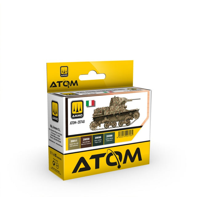 Atom, WW2 Regio Esercito Vehicles set. Model Paint [variant_option4]