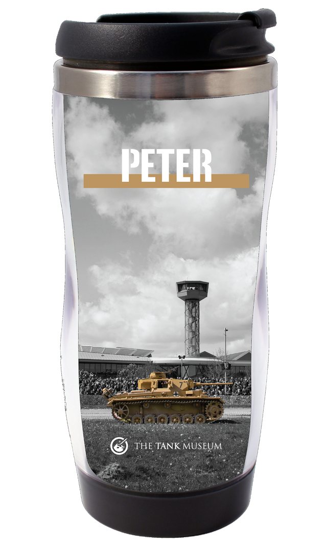 B & W Personalised Travel Mug Mug My Moments