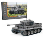 Build Army 1:33 Tiger 1 Ausf.E (CHECK) Brick Model Kit Build Army