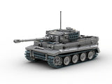 Build Army 1:33 Tiger 1 Ausf.E (CHECK) Brick Model Kit Build Army