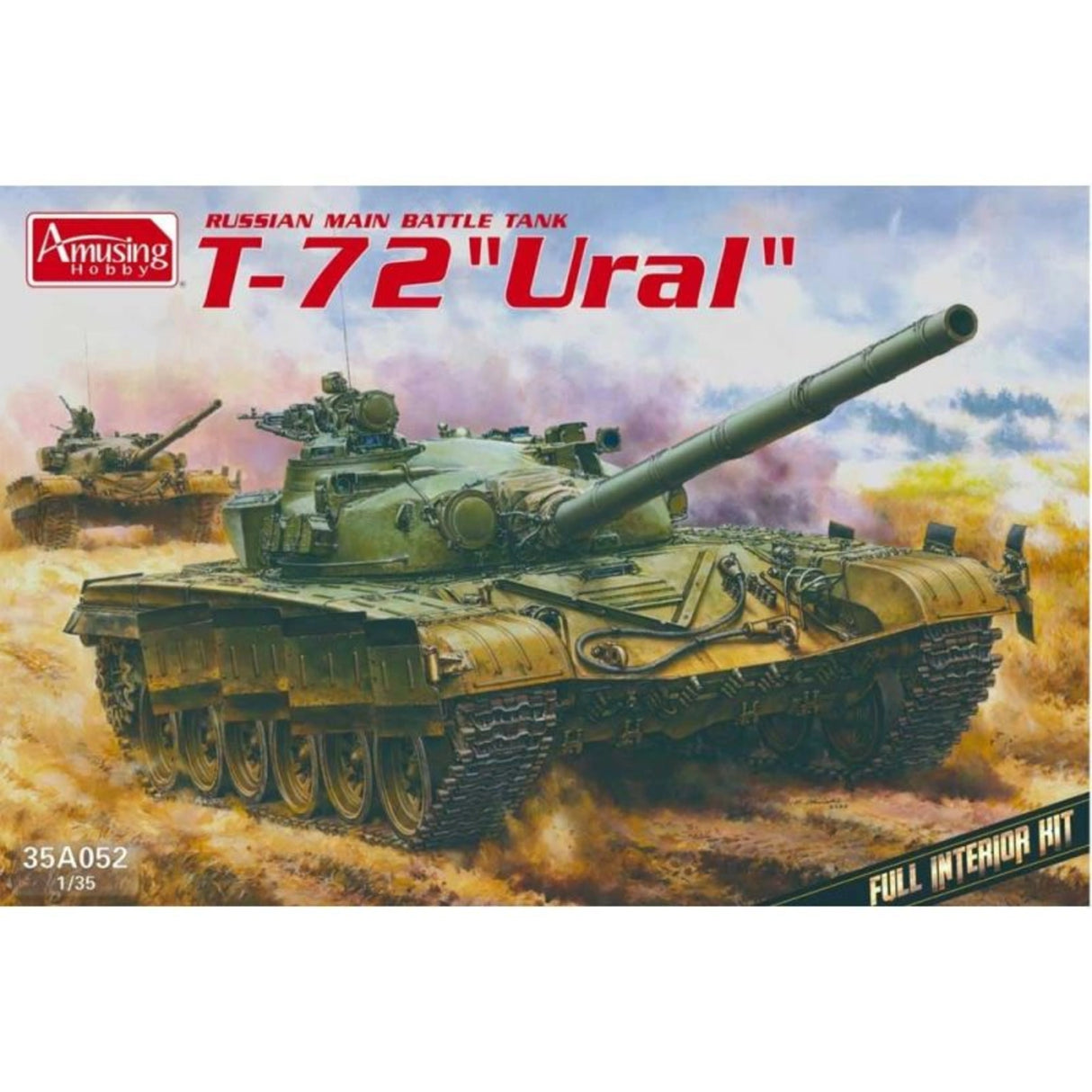 Amusing Hobby 1/35 T-72 "Ural" Full Interior Kit