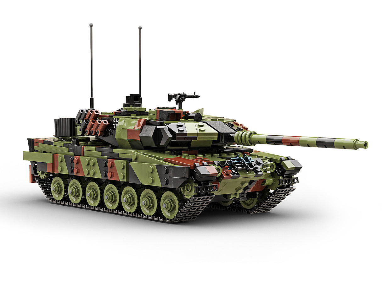 Build Army leopard 2A6 MBT (CHECK) Brick Model Kit Build Army