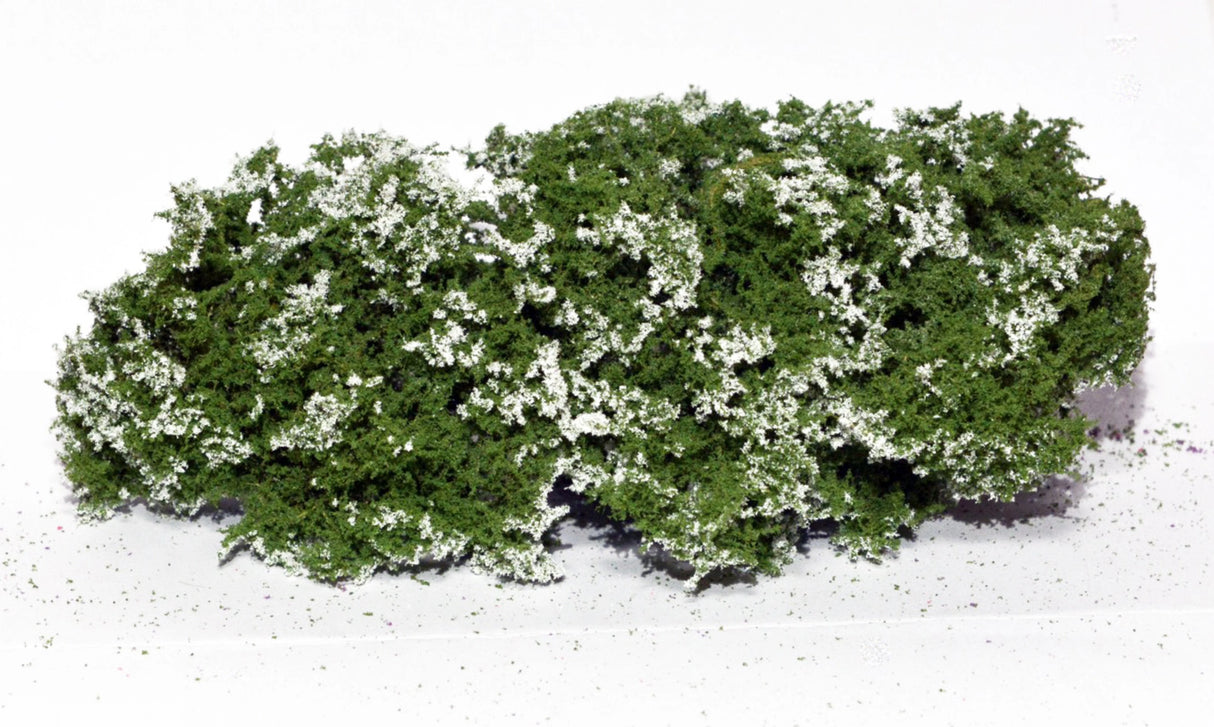 Model Scene Fine Bushes. Model Accessories Flowering Shrubs - White. [variant_option4]