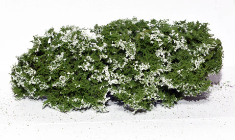 Model Scene Fine Bushes. Model Accessories Flowering Shrubs - White. [variant_option4]