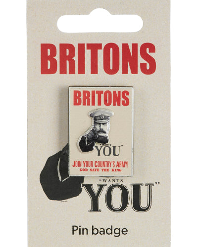 Britons Want You Pin Badge Pin Badge Westair