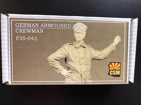 CSM 1/35 Scale Figures. Scale Model German armoured car crewman. [variant_option4]