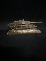 Challenger 2 Main Battle Tank Military Figurine Cold Cast Bronze Statue Sculpture Pre-Built Model [variant_option4]