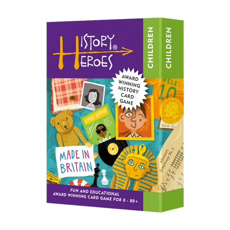 History Heroes Children Card Game Game History Heroes