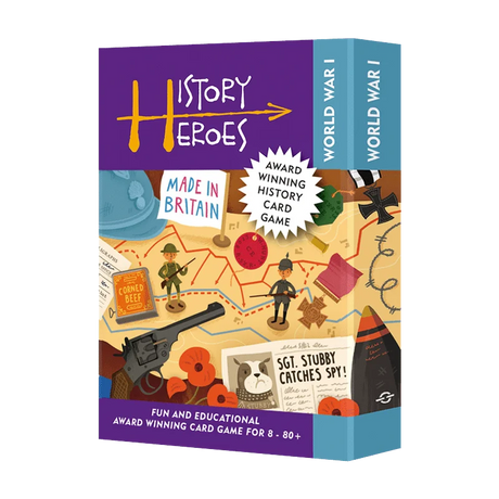 History Heroes World War One Card Game Game History Heroes