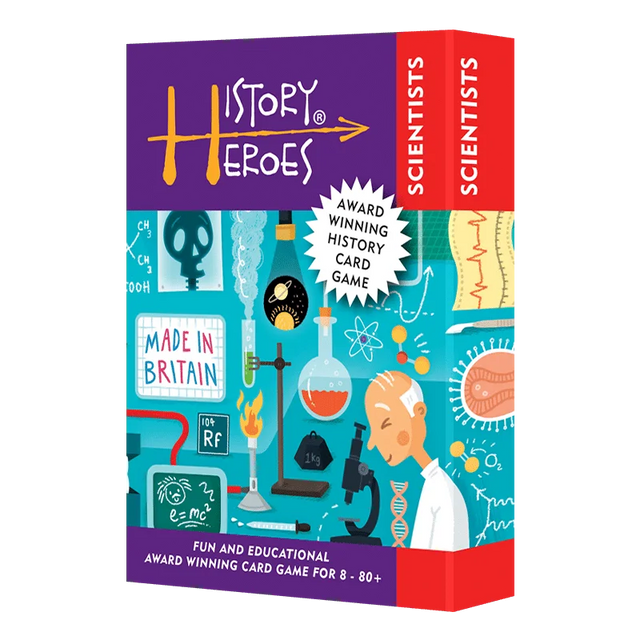 History Heroes Scientists Card Game Game History Heroes