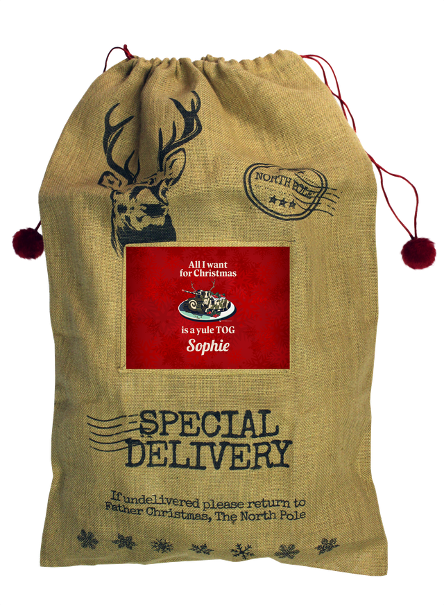 Yule Tog Personalised Santa Sack TEST Homeware My Moments