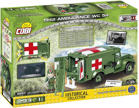 Cobi 1942 Ambulance WC-54 Brick Model Kit Cobi