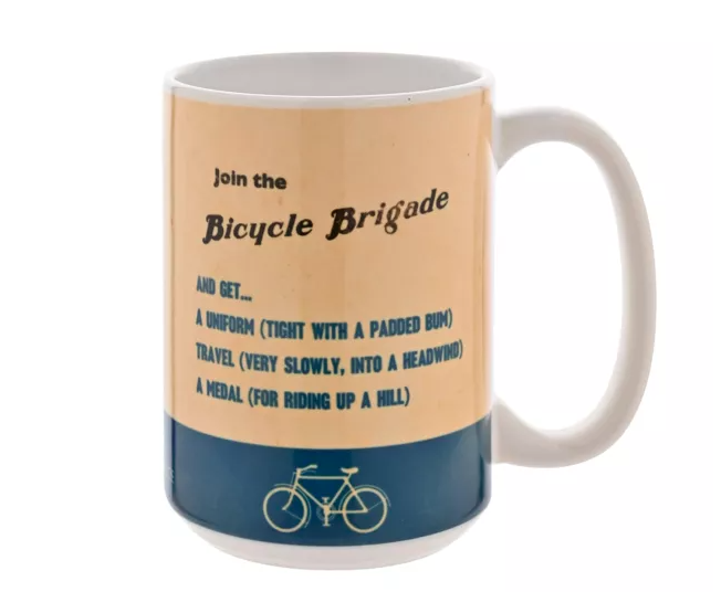 Civil Defence Cycling Mug 15oz