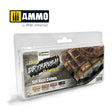 Ammo, Drybrush set, rust Model Paint Ammo by mig.