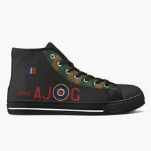 Load image into Gallery viewer, Lancaster AJ-G High Top Canvas Trainer
