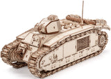 Little Story: World of Tanks Wooden Model Char B1 Scale Model [variant_option4]