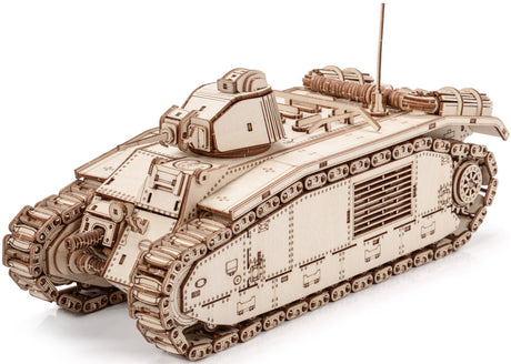 Little Story: World of Tanks Wooden Model Char B1 Scale Model [variant_option4]