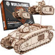 Little Story: World of Tanks Wooden Model Char B1 Scale Model [variant_option4]