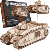 Little Story: World of Tanks Wooden Model Char B1 Scale Model [variant_option4]