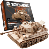 Little Story: World of Tanks Wooden Model Tiger M1 Scale Model [variant_option4]