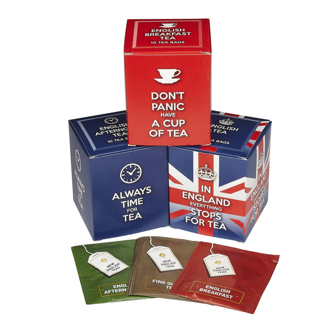 British Tea Selection Drink New English Teas