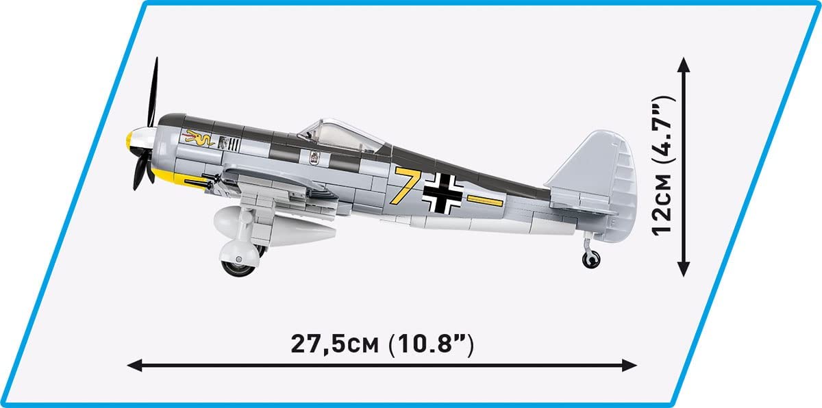 Cobi Focke-Wulf FW 190 A-3 Brick Model Kit [variant_option4]