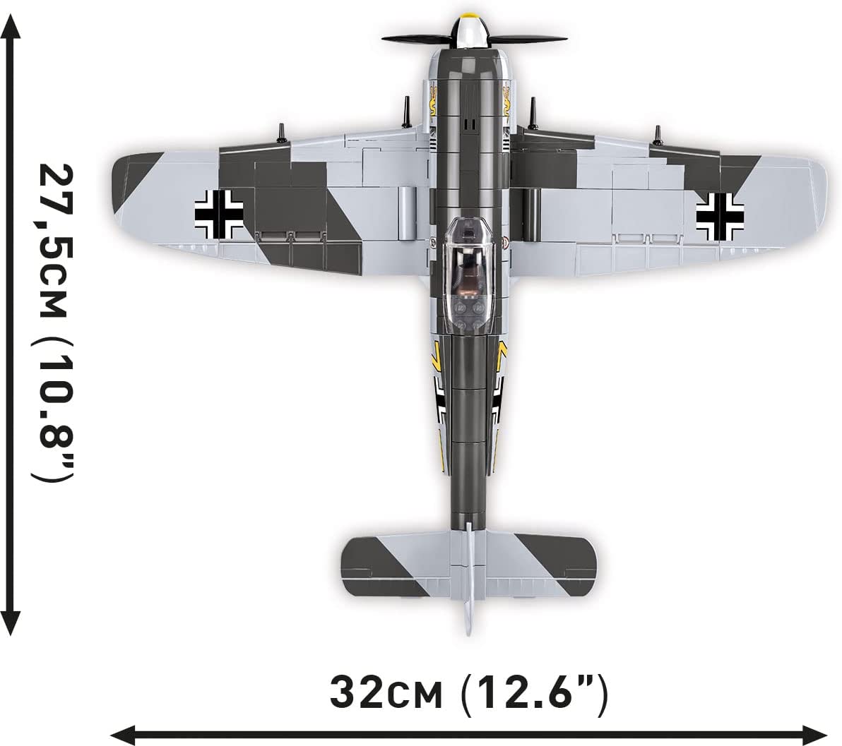 Cobi Focke-Wulf FW 190 A-3 Brick Model Kit [variant_option4]