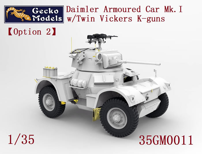 Gecko 1/35 Daimler Armoured Car Mk1 Scale Model [variant_option4]