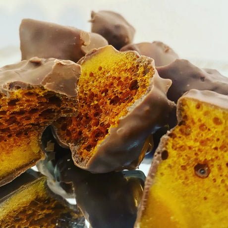 Military Chef: Honeycomb Covered in Milk Chocolate
