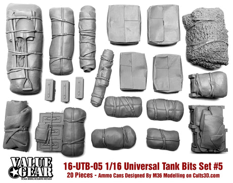 Valuegear 1/16 resin generic stowage #5 Scale Model Fields of glory Ltd