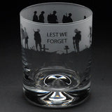 Lest We Forget Whisky Tumbler Drinkware Milford Collection