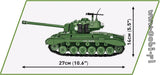Cobi M26 Pershing T26E3 Brick Model Kit [variant_option4]