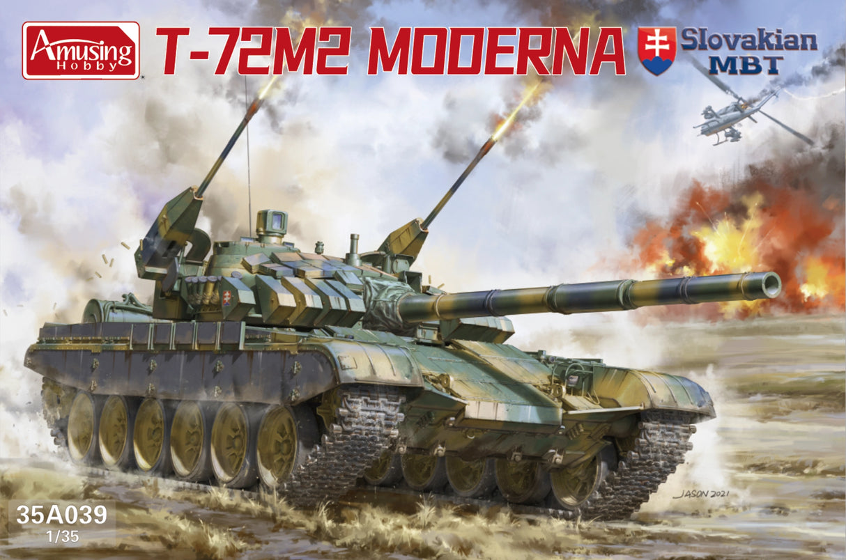 Amusing Hobby 1/35 T-72-M2 Moderna