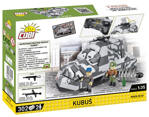 Cobi 1:35 Scale Kubus 300 KL Brick Model Kit [variant_option4]