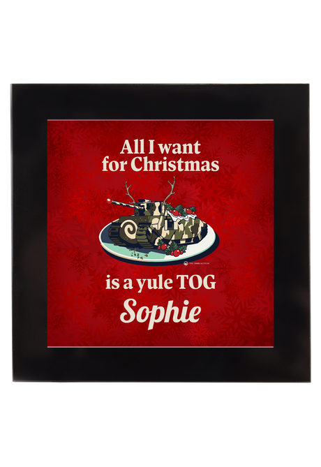 Yule Tog Personalised Square Coaster Coaster My Moments