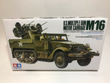 Tamiya 1/35 Scale US Multiple Gun Motor Carriage M16 Scale Model Tamiya