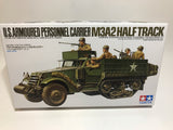Tamiya 1/35 Scale US Armoured Personnel Carrier M3A2 Half Track Scale Model Tamiya