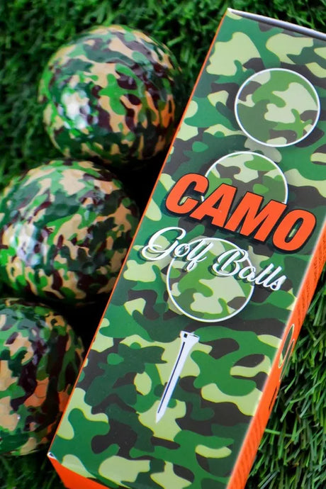 Novelty Camo Golf Balls